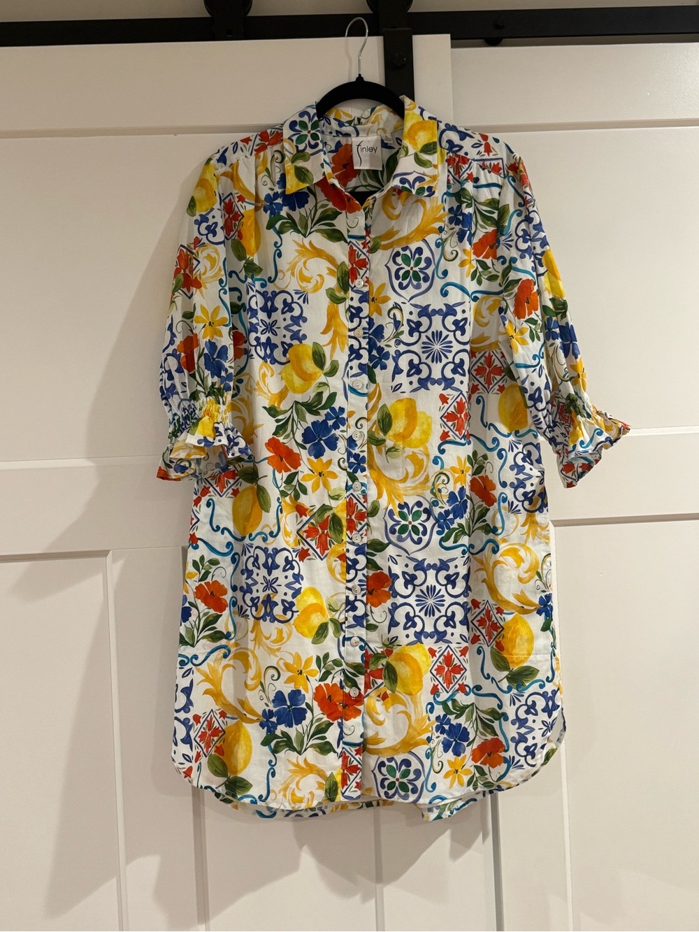Finley Miller Dress in Limoncello Print